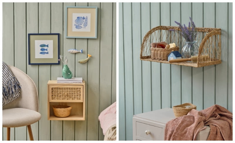 Nadmorski klimat w wiejskim stylu