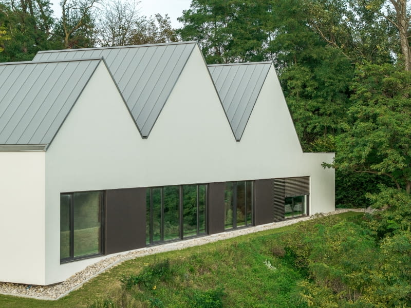 Budynek- pracownia w Balicach. Proj. PPA podczaszy pracownia architektury. Budynek- pracownia w Balicach. Proj. PPA podczaszy pracownia architektury.