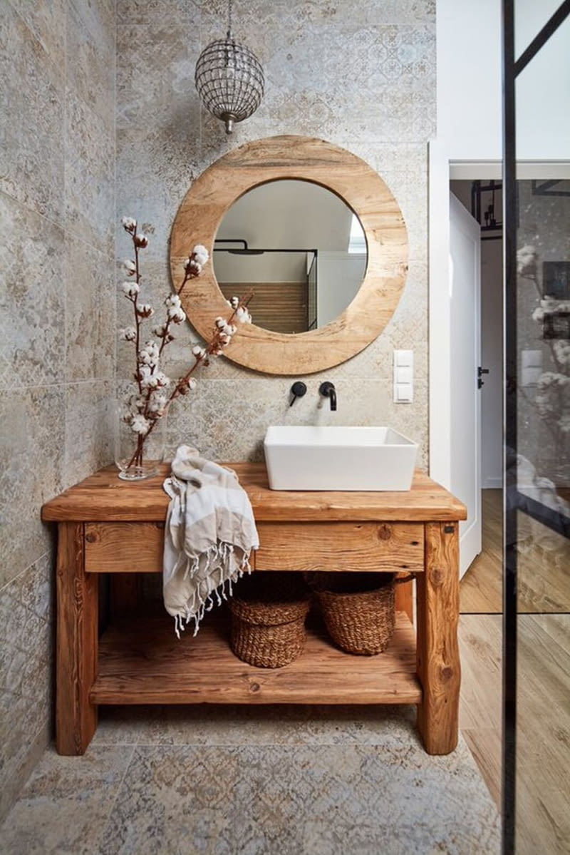 TREND: stare drewno we wnętrzach