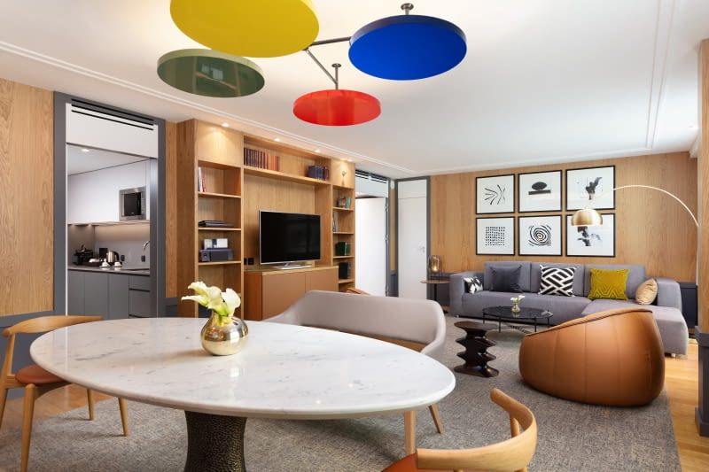 Hotel Sofitel Warsaw Victoria - Apartament Opera. Salon.