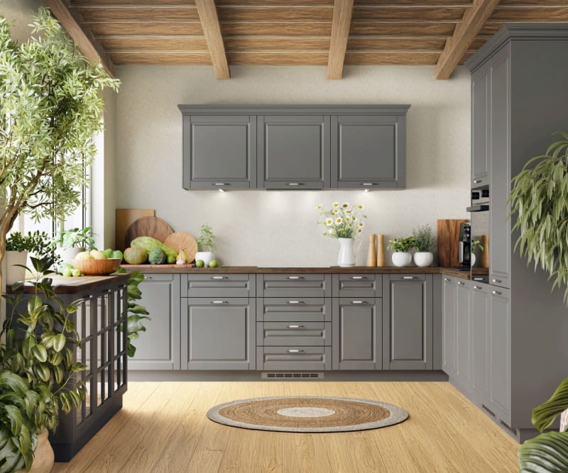 Mieszkanie w odcieniach szarości