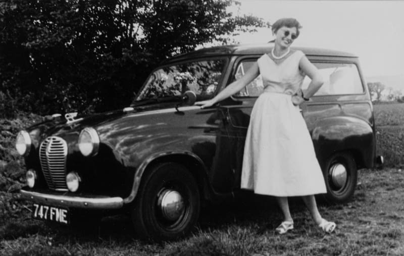 Irena Huml, 1967, fotografia z archiwum rodzinnego