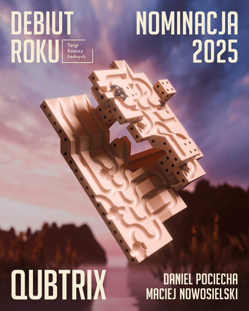 QUBTRIX | Klocki drewniane   Maciej Nowosielski, Daniel Pociecha   https://qubtrix.com/