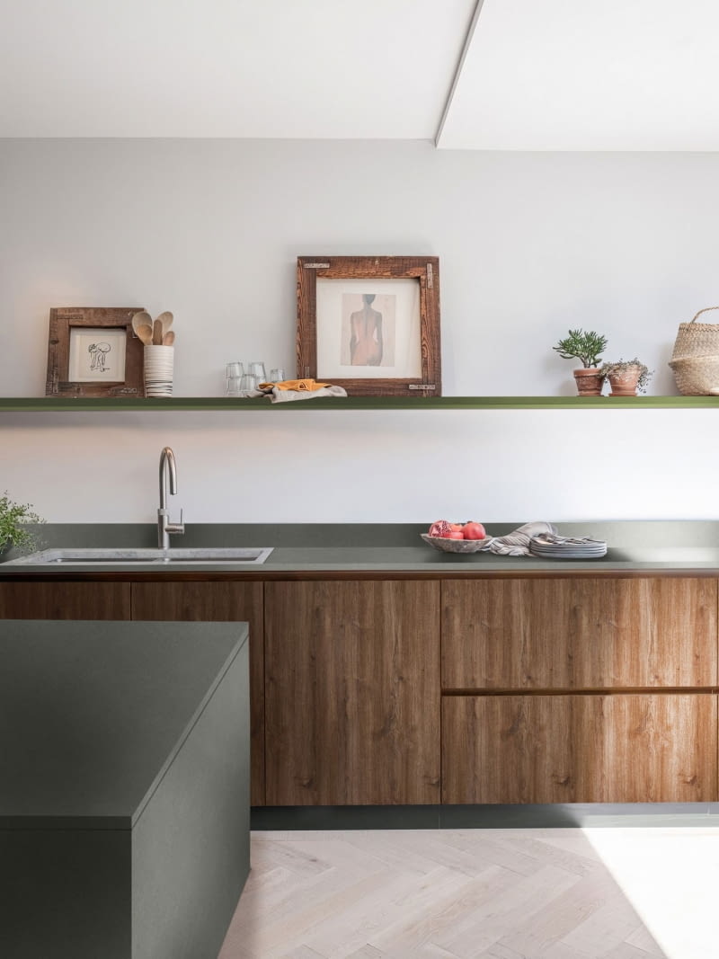 Woodeco_Dąb Carpenter Coffe PD3100_Piccolo Granito PK9031_Zielony Oliwkowy PU2209 Woodeco_Dąb Carpenter Coffe PD3100_Piccolo Granito PK9031_Zielony Oliwkowy PU2209