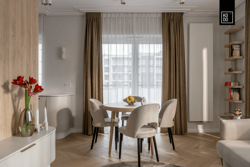 Aranżacja 60-metrowego mieszkania we Wrocławiu Aranżacja 60-metrowego mieszkania we Wrocławiu