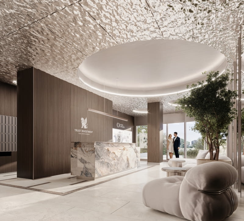 Nowa Gwiazda - hol wejściowy Nowa Gwiazda - hol wejściowy