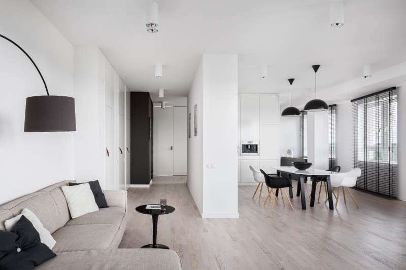 Mieszkanie fanów minimalizmu Mieszkanie fanów minimalizmu