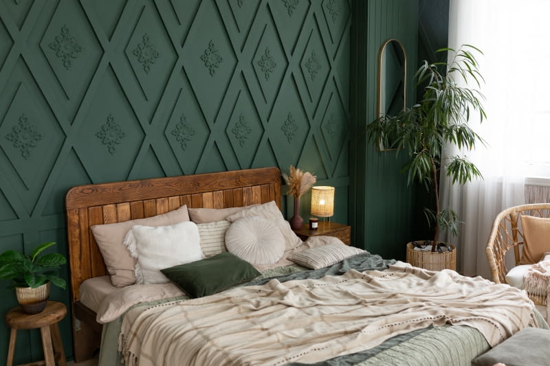 Kolorowa sztukateria we wnętrzach