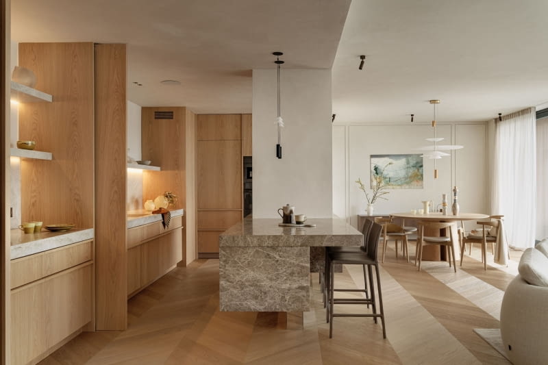 Aranżacja apartamentu z widokiem na Wawel Aranżacja apartamentu z widokiem na Wawel