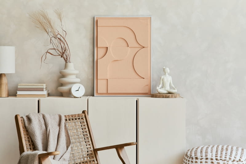 Wnętrze inspirowane Kolorem Roku 2026 wg Pantone - Cloud Dancer Wnętrze inspirowane Kolorem Roku 2026 wg Pantone - Cloud Dancer