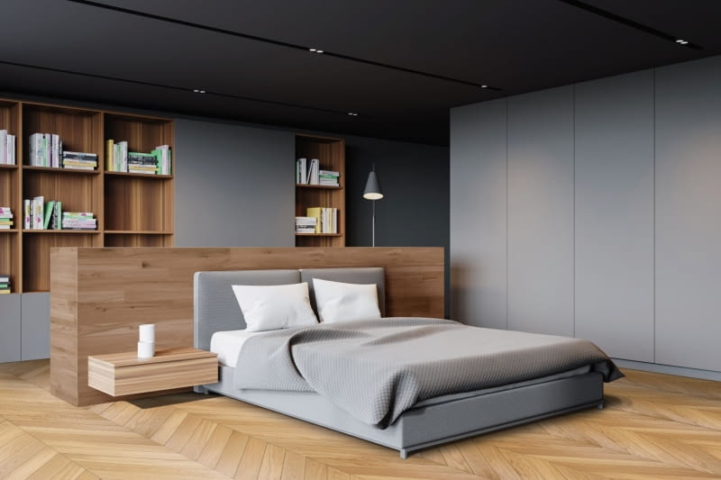 Czarny sufit w aranżacji wnętrz