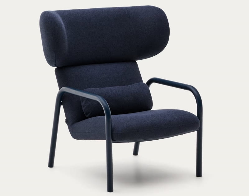 Fotel Inari, niebieski, 2050 zł, kavehome.com