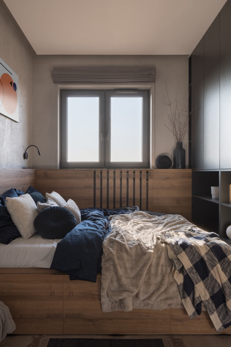 Aranżacje niewielkich sypialni