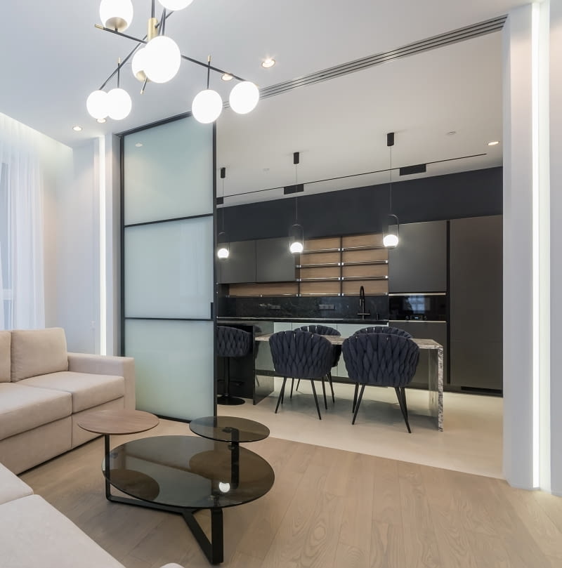 Mieszkanie z przesuwanymi ścianami