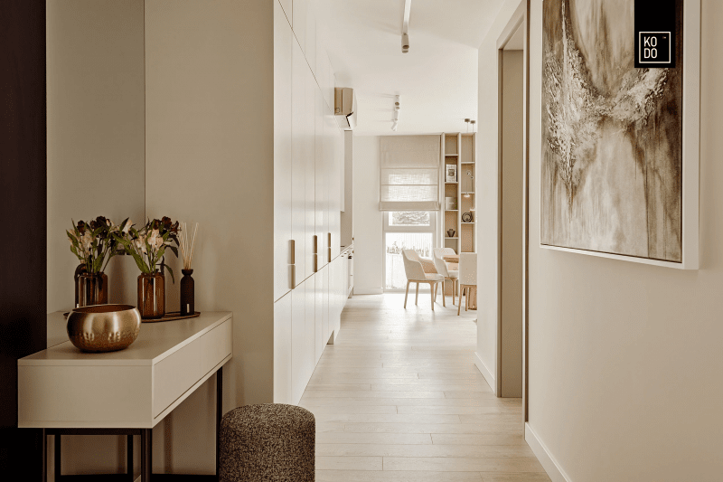 Apartament, który łączy elegancję z funkcjonalnością