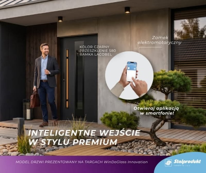 Wśród nowości znajdą się drzwi otwierane telefonem przygotowane przez Stalprodukt-Zamość. Wśród nowości znajdą się drzwi otwierane telefonem przygotowane przez Stalprodukt-Zamość.