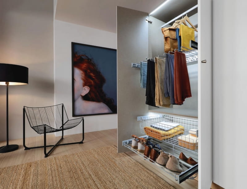 Garderoba w małym mieszkaniu