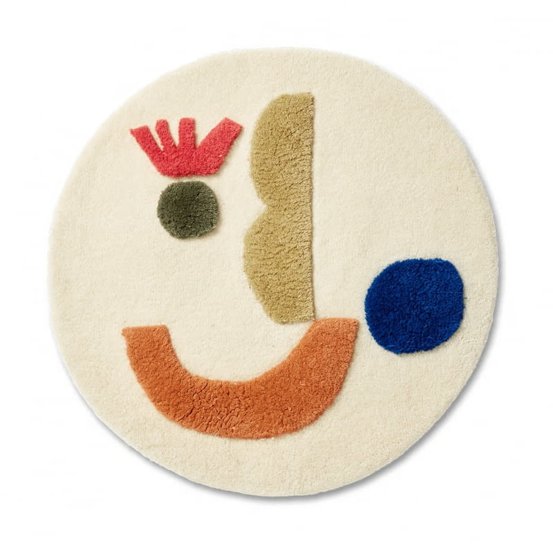 Dywan z włosiem Panto (Ferm Living), śr. 130 cm, 823 zł, nordicnest.pl Dywan z włosiem Panto (Ferm Living), śr. 130 cm, 823 zł, nordicnest.pl