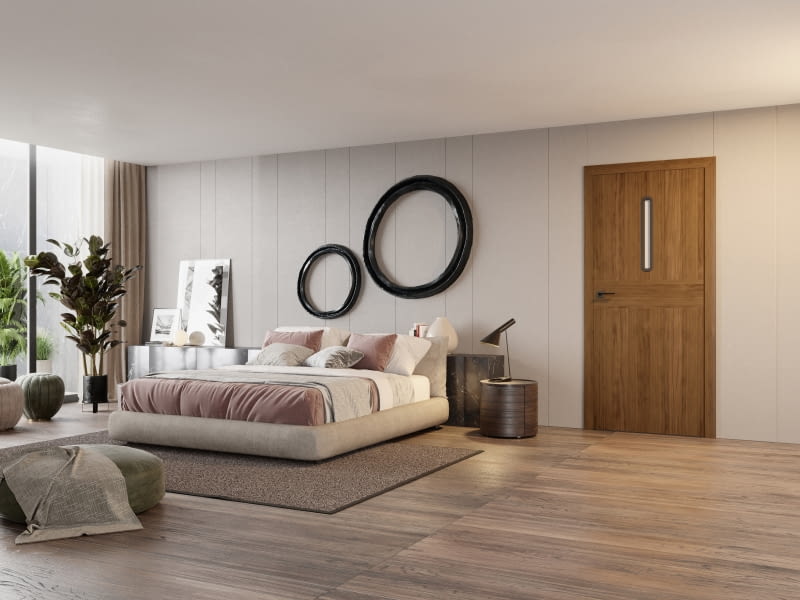 Jeśli zależy Ci na zachowaniu prywatności, wybierz drzwi z niewielkim przeszkleniem, które zapewnią komfort, jednocześnie przepuszczając światło. DRE Jeśli zależy Ci na zachowaniu prywatności, wybierz drzwi z niewielkim przeszkleniem, które zapewnią komfort, jednocześnie przepuszczając światło. DRE