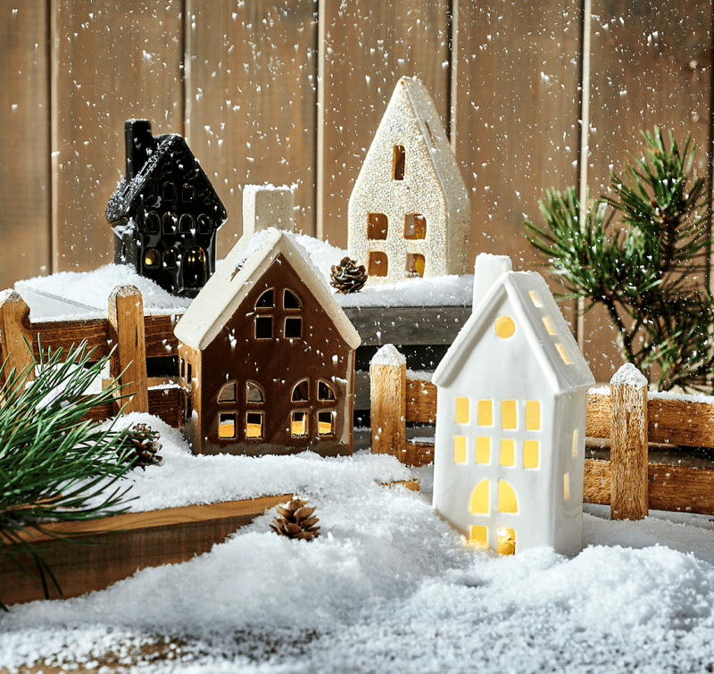 Sypialnia w świątecznej odsłonie Sypialnia w świątecznej odsłonie