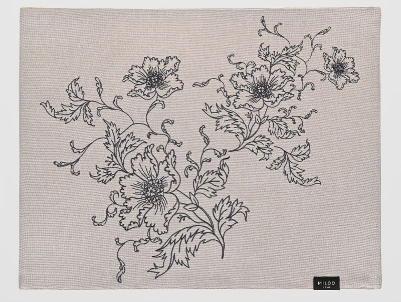 Podkładka Floral, tkanina, 35 x 45 cm, 99 zł, miloohome.pl