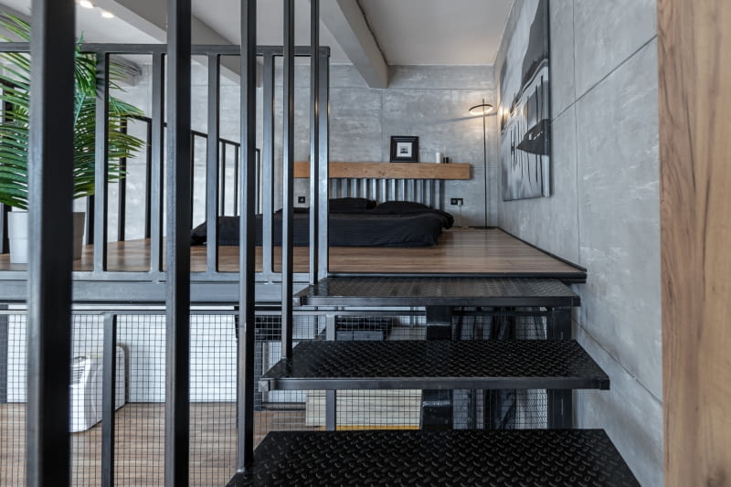 Loft w męskim stylu