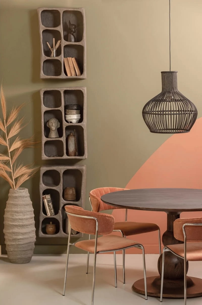 Półka CLAY szary papier mâché Be Pure