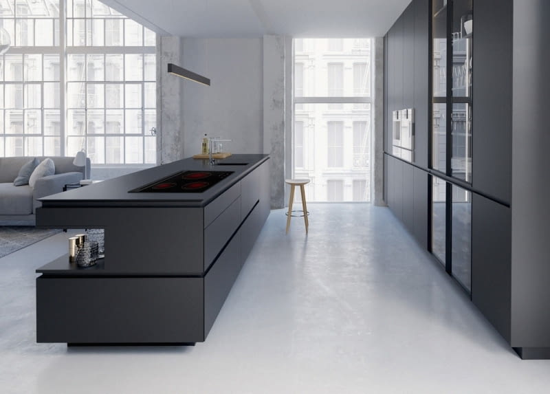 Urządzenie strefy gotowania na wyspie kuchennej jest wygodne, zwłaszcza gdy lubimy wspólne gotowanie.