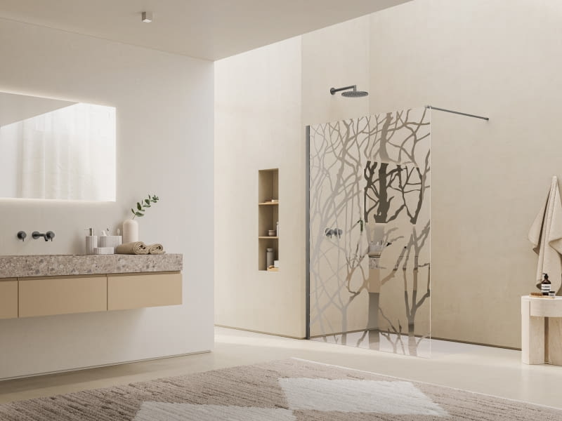 Połączenie szarości i beżu to jeden z modnych trendów wnętrzarskich ostatnich lat, często określany mianem „greige” (grey + beige).