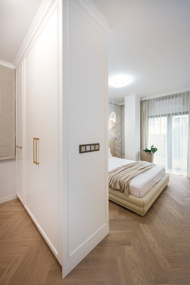 Mieszkanie influencerki Oli Nowak - projekt pracowni Deer Design