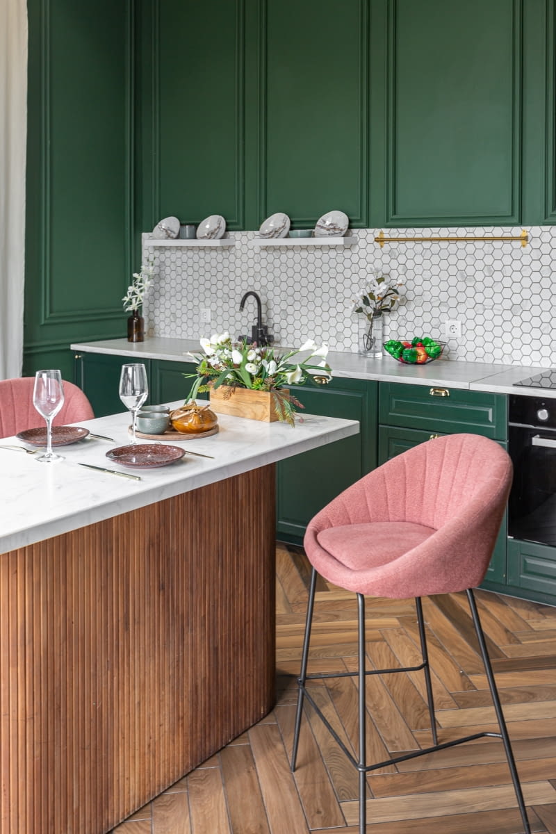 Kolorowa zabudowa meblowa Kolorowa zabudowa meblowa