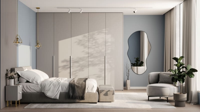 Mieszkanie w odcieniach szarości