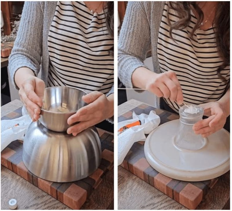 Klejenie elementów bazowych stroika