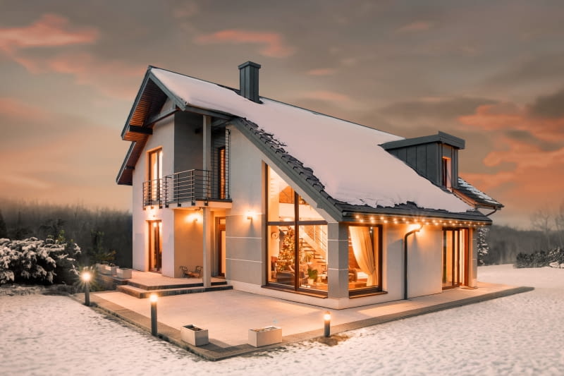 Dachówka betonowa Teviva, kolor grafitowy