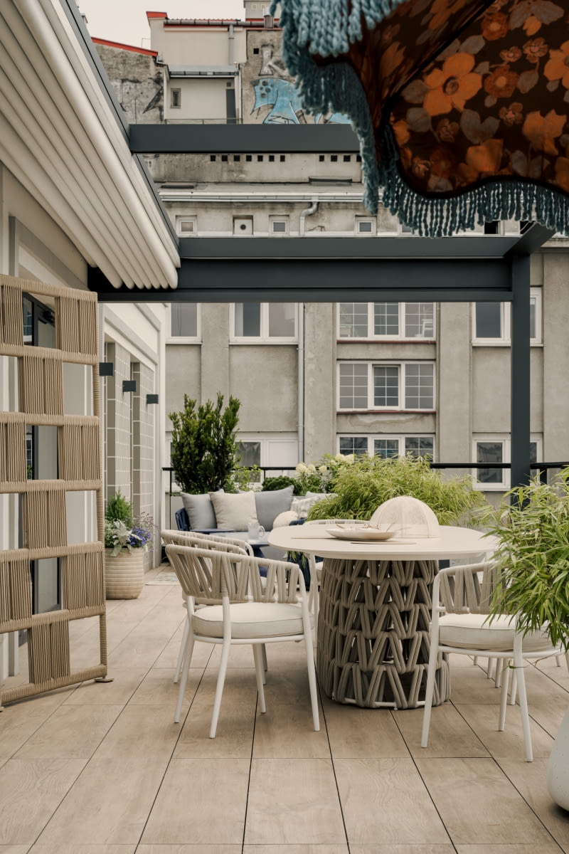 Penthouse na Powiślu - prywatna enklawa spokoju