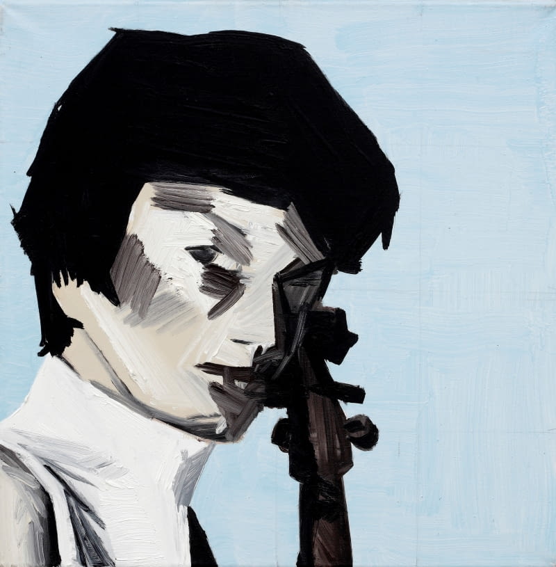 Wilhelm Sasnal, Wanda Wiłkomirska, 2005, dzięki uprzejmości artysty i Fundacji Galerii Foksal Wilhelm Sasnal, Wanda Wiłkomirska, 2005, dzięki uprzejmości artysty i Fundacji Galerii Foksal
