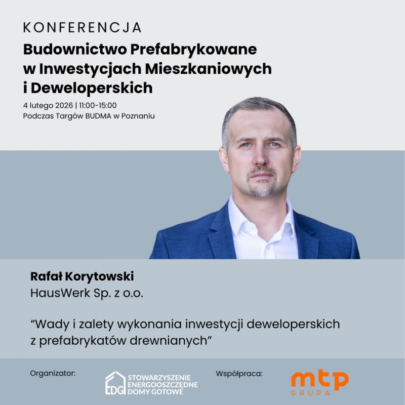 Rafał Korytowski - Prezes Zarządu HausWerk Sp. z o.o., inż. budownictwa, absolwent Politechniki Krakowskiej Rafał Korytowski - Prezes Zarządu HausWerk Sp. z o.o., inż. budownictwa, absolwent Politechniki Krakowskiej