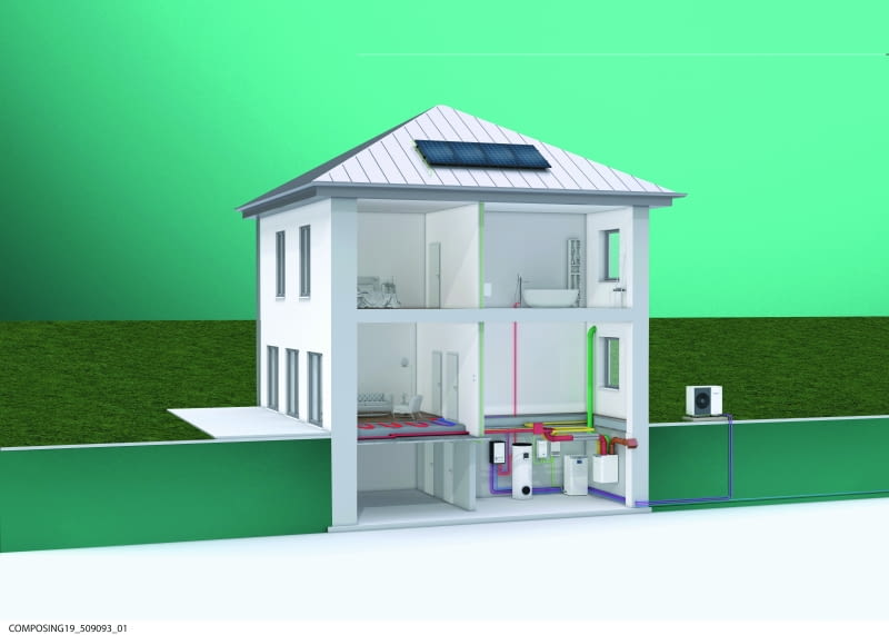 Jak wykorzystać fotowoltaikę we współpracy z pompą  ciepła lub zasobnikiem wody z grzałką?