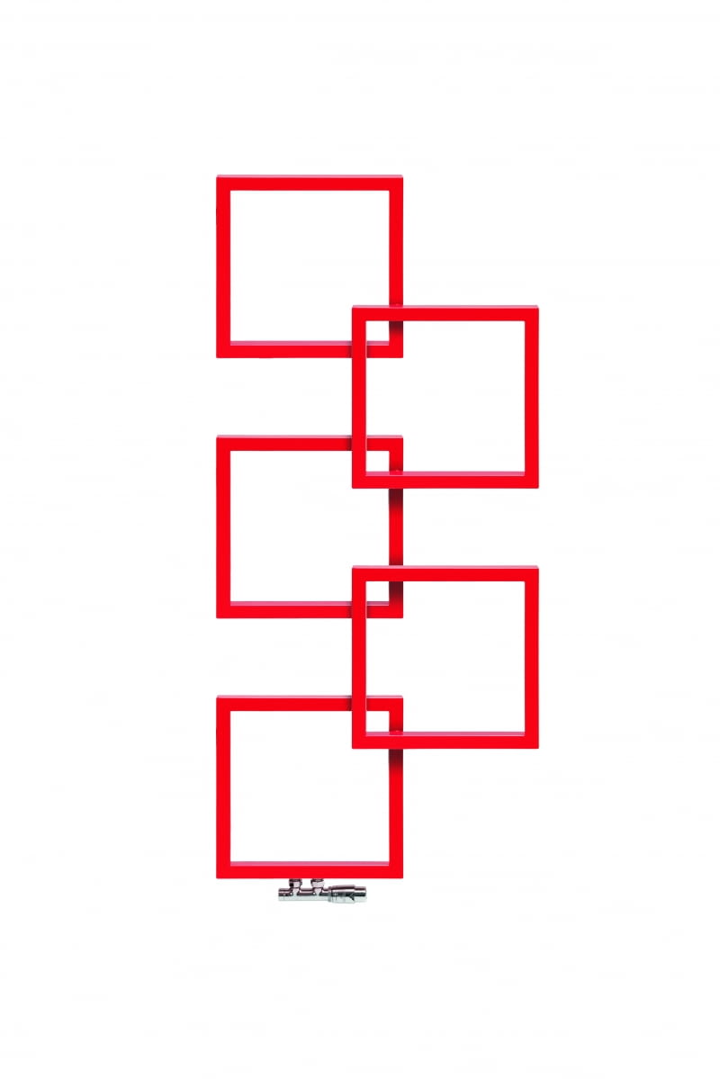Grzejniki dekoracyjne bazujące na prostych geometrycznych kształtach zasługują na szczególną uwagę