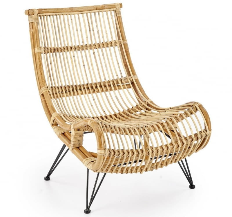 Dami, rattan i metal, 65 x 85 cm, wys. 84 cm, 779 zł, dkwadrat.pl Dami, rattan i metal, 65 x 85 cm, wys. 84 cm, 779 zł, dkwadrat.pl