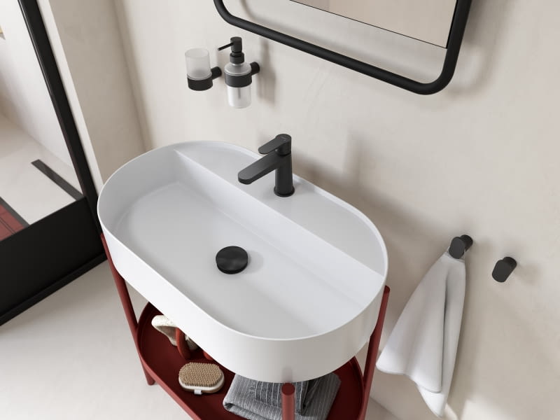 NOSTRIS BLACK bateria umywalkowa NOSTRIS BLACK bateria umywalkowa