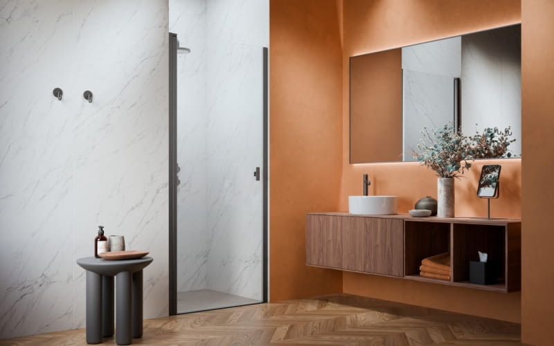 Radaway Nes Brushed GunMetal DWJ I Radaway Nes Brushed GunMetal DWJ I