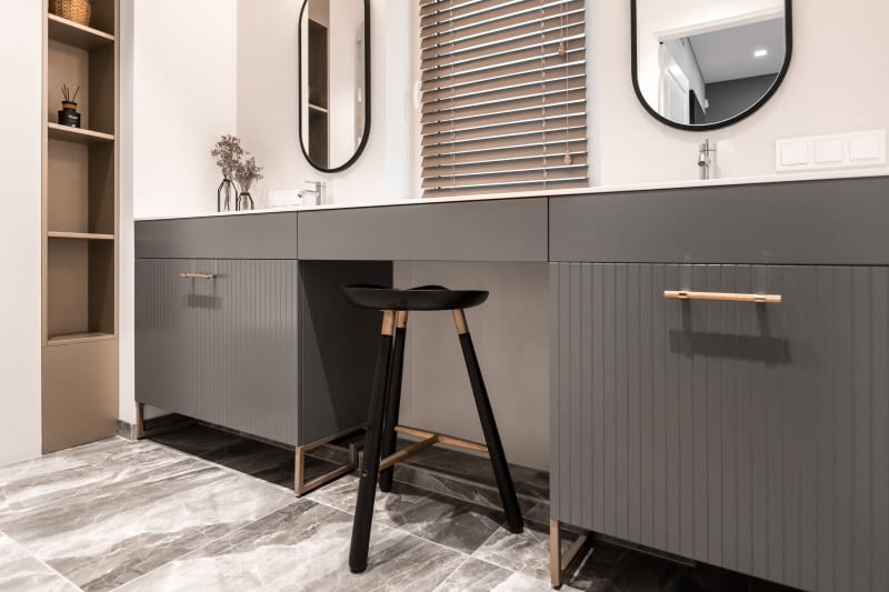 Modne szarości we wnętrzach Modne szarości we wnętrzach