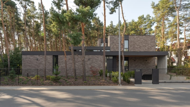 Dom Wśród Drzew - projekt Wrzeszcz Architekci i mode:lina™