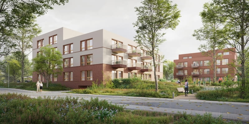 Osiedle TBS w Szczecinie. Proj. 22ARCHITEKCI