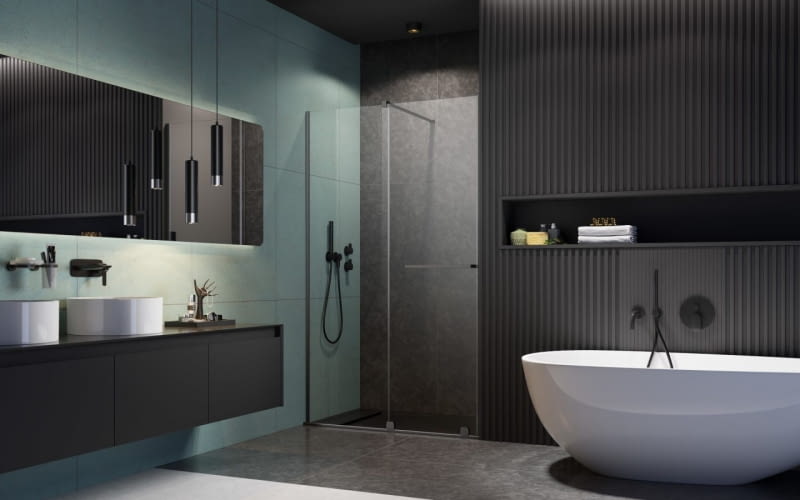 Radaway Furo SL Brushed GunMetal DWJ Radaway Furo SL Brushed GunMetal DWJ