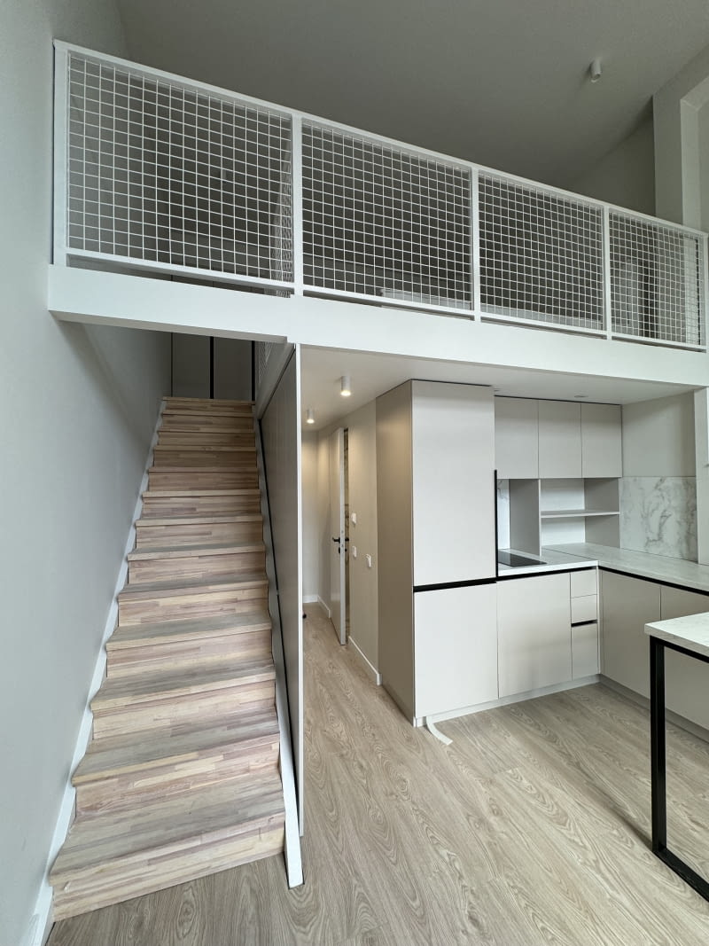 Aranżacja kawalerki.