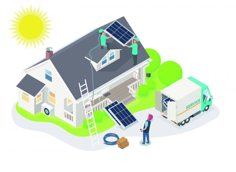 Koszt instalacji fotowoltaicznej zależy od wielu czynników, m.in. od instalowanej mocy, stopnia skomplikowania dachu czy zastosowanych komponentów Koszt instalacji fotowoltaicznej zależy od wielu czynników, m.in. od instalowanej mocy, stopnia skomplikowania dachu czy zastosowanych komponentów