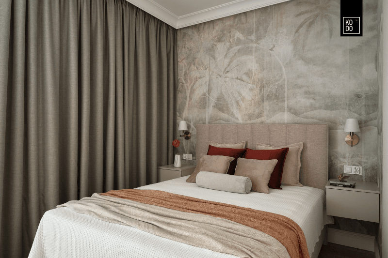 Eleganckie mieszkanie w bieli, beżach i szarości Eleganckie mieszkanie w bieli, beżach i szarości