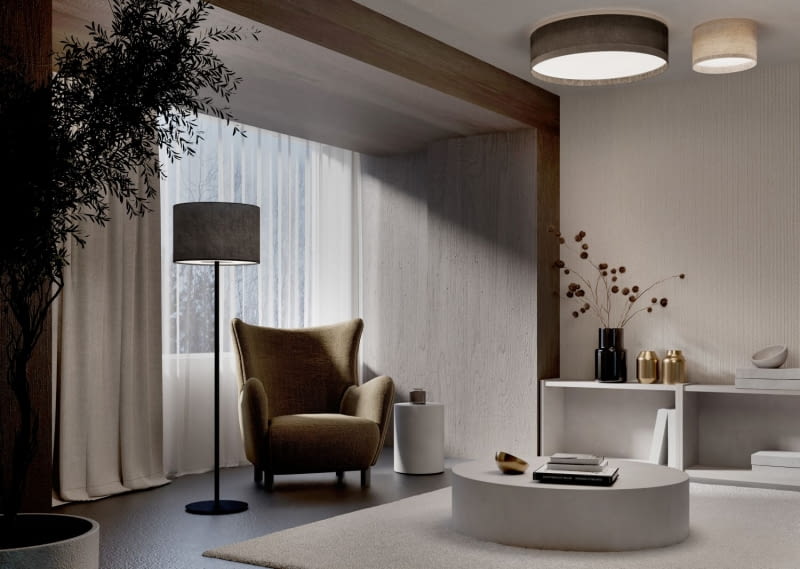 Salon idealnie oświetlony